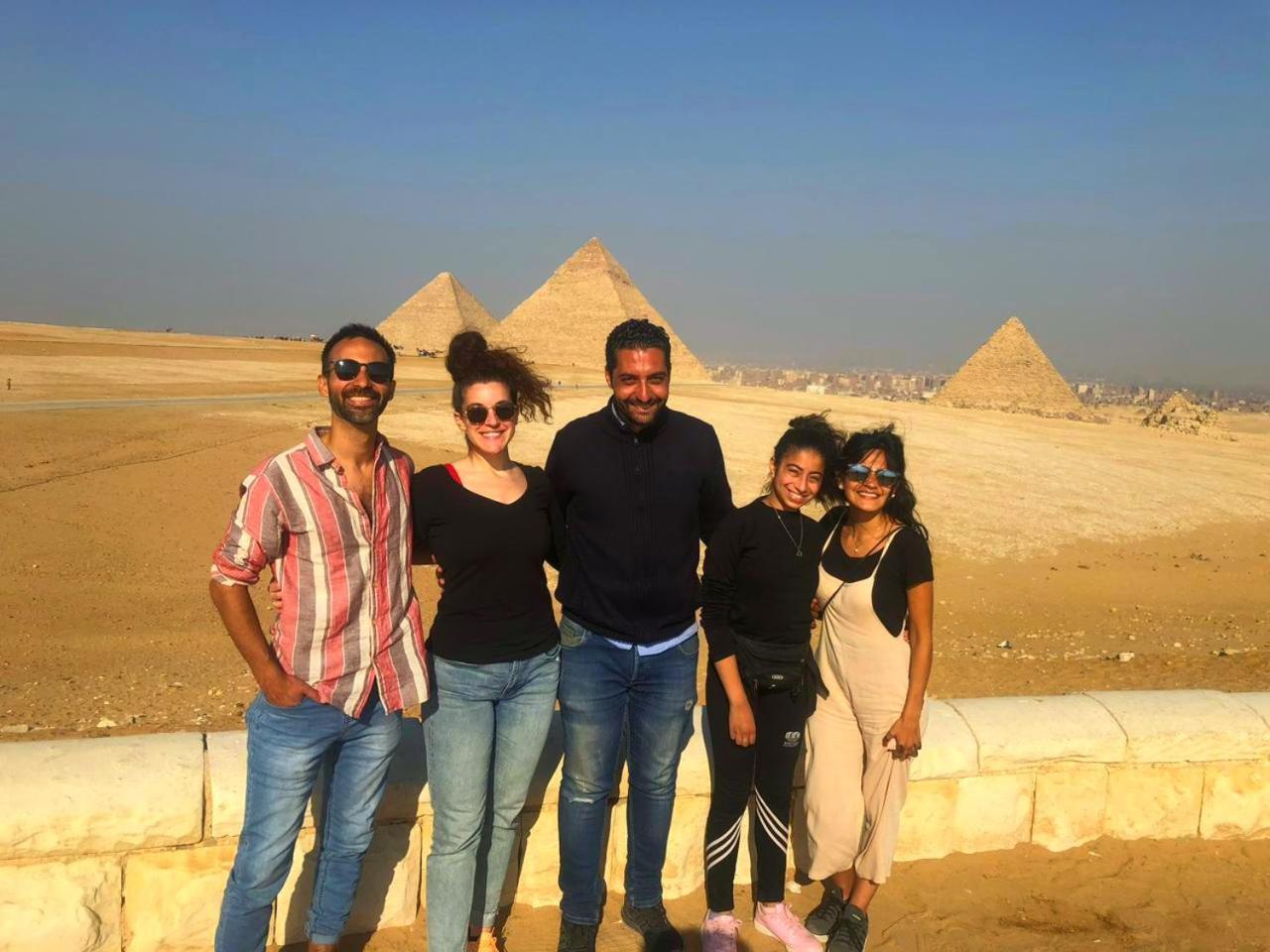 Pyramids Sun Temple View